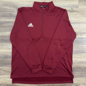 2x Mens XL Adidas Quarter Zip Jackets